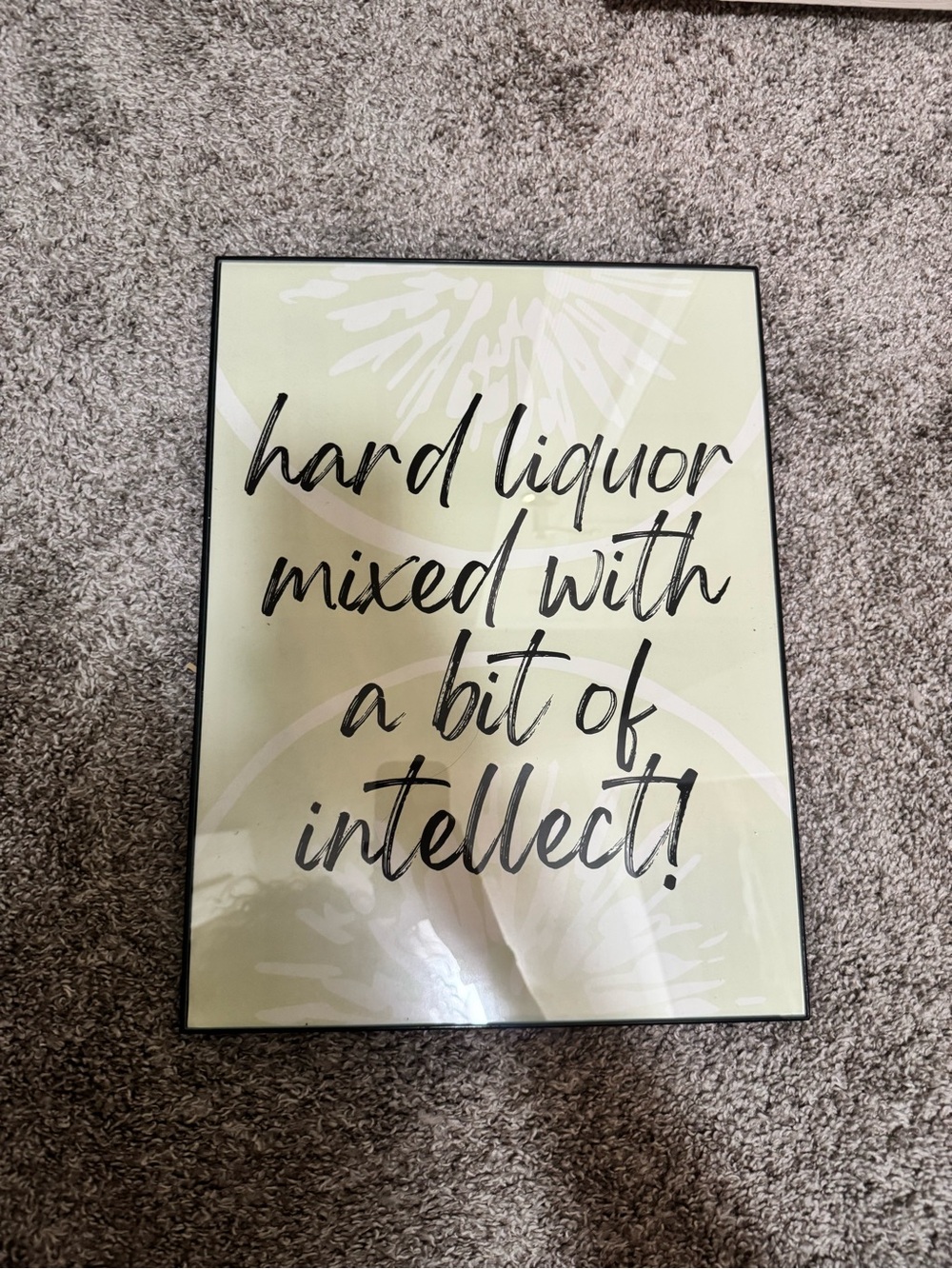 Harry Styles Kiwi framed print 12x16